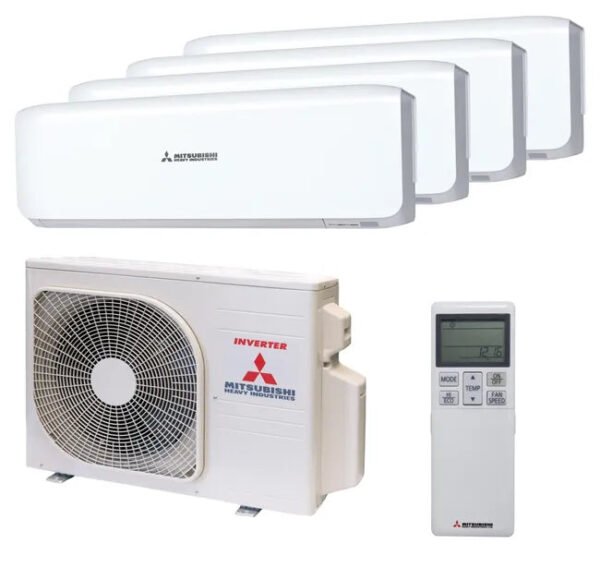 Aire acondicionado 4x1 mitsubishi 71zs04 2600+3x1720 fg