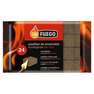 Ok Fuego Pastillas de encendido ecológicas 24Ud
