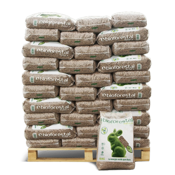 Pellets Bioforestal palet 70 sacos