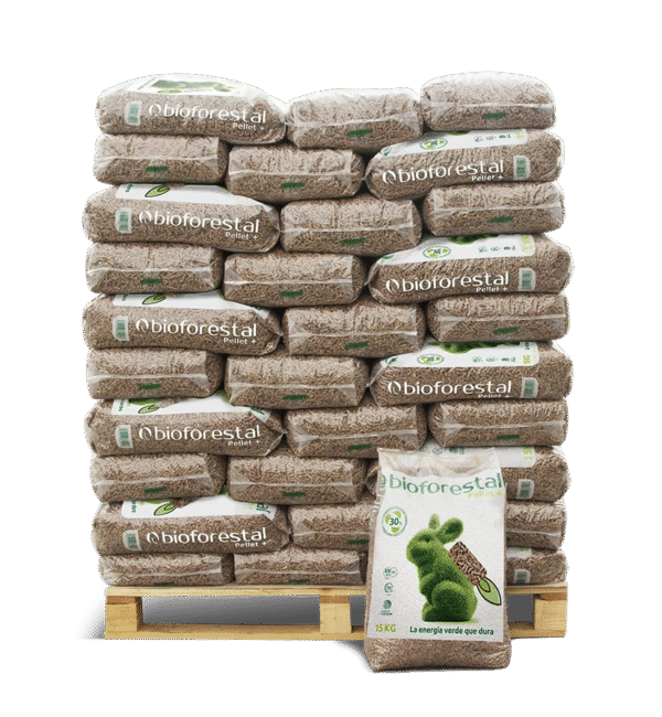 Pellets Bioforestal palet 70 sacos